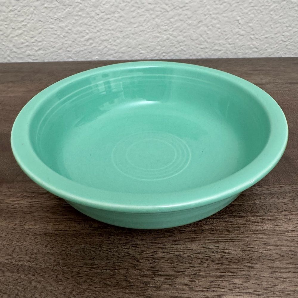 Vintage Fiesta Aqua Turquoise Serving Bowl Dish